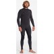 Billabong Absolute Men Wetsuit Chest Zip 4/3mm Black Hash