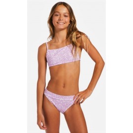 BILLABONG Flowerside Strappy Lilac Dream Junior Swimsuit Set