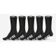 Pack de 5 Chaussettes Globe Blackout Quarter Noir
