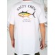 Tee Shirt Homme SALTY CREW Ahi Mount White