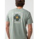 Tee Shirt Homme RHYTHM In Bloom Vintage Seafoam