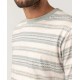 Men's T-shirt RHYTHM Cairo Stripe Vintage Natural
