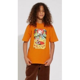 Junior VOLCOM Sanair Saffron Tee Shirt