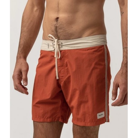 Boardshort RHYTHM Heritage Trunk Rust