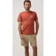 Men's T-Shirt RHYTHM Wanderer Rust