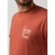 Men's T-Shirt RHYTHM Wanderer Rust