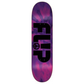 Flip Odyssey Peace Purple 8.125″ Skateboard Deck