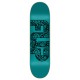 Flip Team Metallic Teal 8.125" Skateboard Deck