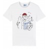 Men's Tee Shirt OCEAN PARK Popeye White Surfer