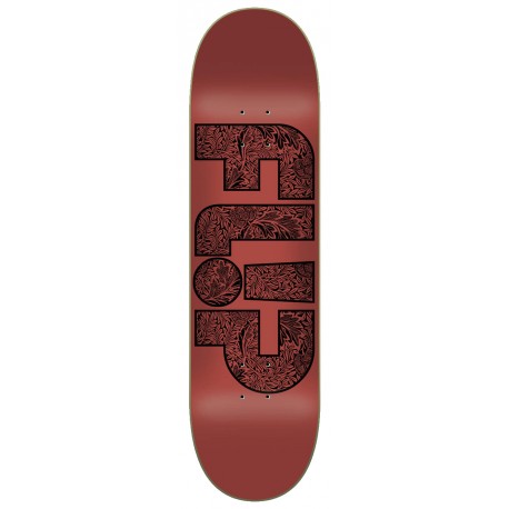 Flip Team Metallic Red 8.25″ Skateboard Deck