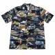 Chemise Hawaienne Aloha Republic Biker Parking