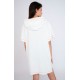 Robe Poncho BANANA MOON Whitebay Blanc