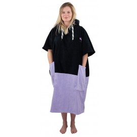 Poncho All-in V Flash Line Black Violet