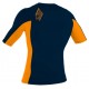 Lycra O'Neill Youth Premium Skins Short Sleeve Abyss Blaze Abyss