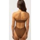 Maillot de Bain 1 Pièce RHYTHM Avoca Strapless Chocolate