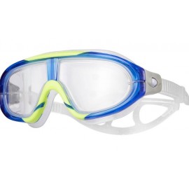 TYR Orion Clear Blue Yellow Adult Swim Mask