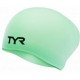 Swimming Cap in SILICONE TYR Long Mint Hair