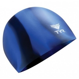Unisex SILICONE Swimming Cap TYR Multico Blue