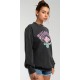 Women's Sweatshirt BILLABONG Follow The Crew off black