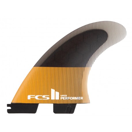 Ailerons FCSII Performer PC Medium Mango Tri Fins