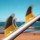 Ailerons FCSII Performer PC Medium Mango Tri Fins