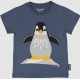 Children's T-Shirt Blue Penguin Dough Rooster