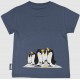 Tee Shirt Enfant Coq en pâte Pingouin Bleu