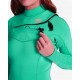 Combinaison Femme Billabong Synergy Chest Zip 4/3mm Turquoise Nomad