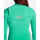 Billabong Synergy Women Wetsuit Chest Zip 4/3mm Turquoise Nomad