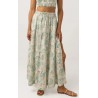 Jupe RHYTHM Cairo Tiered Maxi Blue