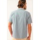 Men's Shirt RHYTHM Textured Linen Slate