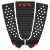 FCS Surf Pad Filipe Toledo Tread Lite Black Red