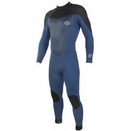 Wetsuit Sooruz Men Fighter Back Zip 4/3mm Blue