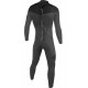 Wetsuit Sooruz Men Fly+ Back Zip 4/3mm Grey