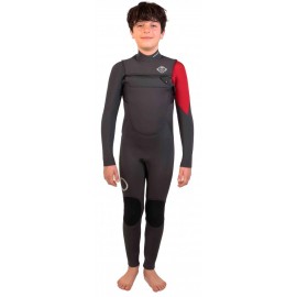 Junior Wetsuit Sooruz Fly+ Chest Zip 5/4mm Grey