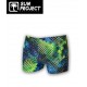 Maillot De Bain Boxer Homme SUN PROJECT Racing Bleu