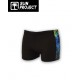 Maillot De Bain Boxer Homme SUN PROJECT Noir et Racing