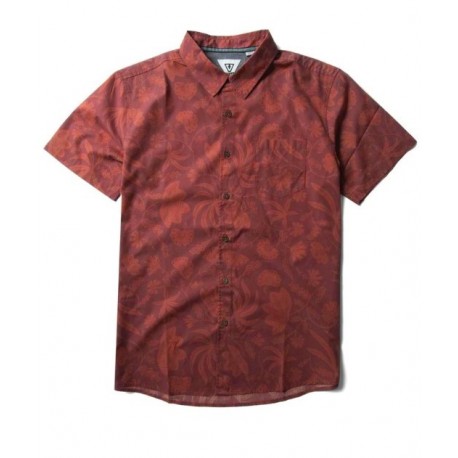 Chemise Homme VISSLA Piha Eco Terracotta