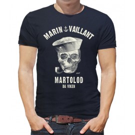 Tee Shirt Homme Stered Marin Vaillant Marine