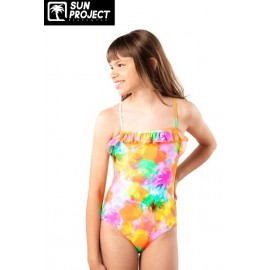 Children's 1 Piece Swimsuit SUN PROJECT San Francisco Multicolored