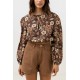 Women's Top RHYTHM Cantabria Floral Brown