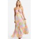 BILLABONG So Groovy Halter Maxi Dress.