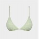 Haut De Maillot De Bain RHYTHM Maisy check Bralette Top Sage