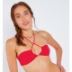 Haut de Maillot de Bain Banana Moon Coolio Spring Rouge