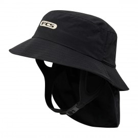 FCS Essential Surf Bucket Hat Black