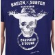 Tee Shirt STERED Breizh Surfer Bleu Ocean