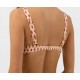 Haut De Maillot De Bain RHYTHM Maya Geo Tall Knot Front top Pink Salt