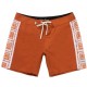 Boardshort RHYTHM Heritage Stamp Trunk Spice