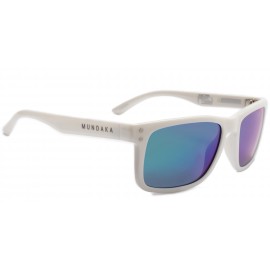 Mundaka Pozz Polarized Shiny White Sunglasse