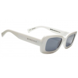 Lunette de Soleil Mundaka Pozz Polarisé Shiny White